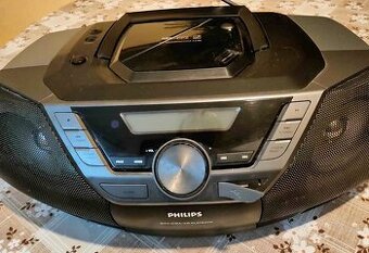 Prodám úplně funkční rádio Philips.  Rádio,CD, USB, AUX, kaz