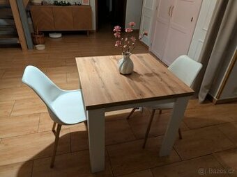 Jídelní stůl + 2x židle - Jysk