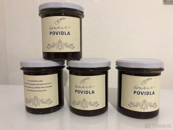 3x DOMÁCÍ "ŠVESTKOVÁ" POVIDLA 330 g