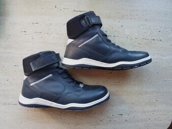 Modré boty polobotky kožené - 37 - 1