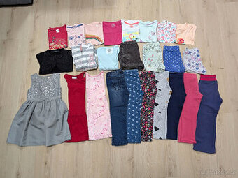 Balík oblečení pro holčičku vel. 98-104