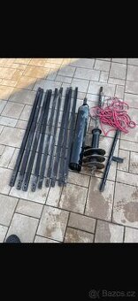 Ruční vrtačka do studny 180 mm 10 m kalová