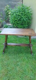 Rustikální stolek 34x65 výška 49