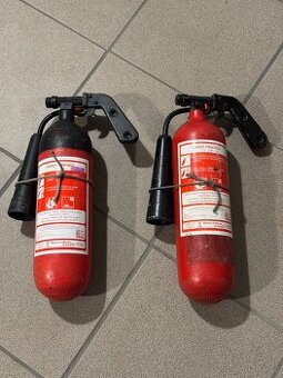 Hasicí přístroj CO2 1,5 kg – 2 ks NAPLNĚNÉ TOP STAV
