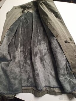 Vojenský vycházky kabát s vlozkou