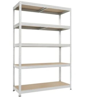 Regály zátěžové, bezšroubové, pozink