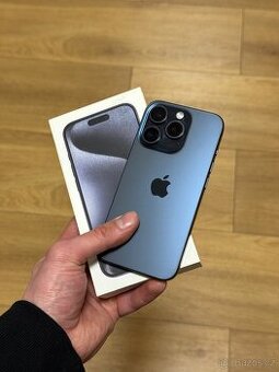 iPhone 15 Pro 128 GB Modrý Titan