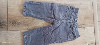 Zateplené kalhoty, vel. 68