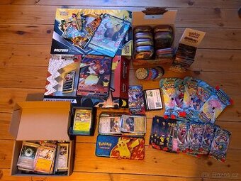 Pokémon rozbalené karty ,tinky