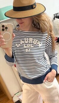 Proužkovaná mikina Ralph Lauren