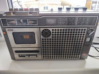 SHARP GF-6000H Stereo Radio Casette rok 1977
