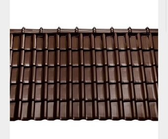 Tondach Sensation 11, hnědá glazura