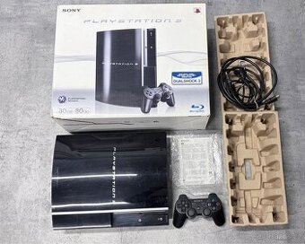 - PS3 Sony CechG04 40GB s krabicí -
