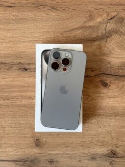 iPhone 15 PRO, 128 GB, 86 % baterie + záruka