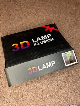 3D LED Iluzorní Lampa - Herní Motiv (Fortnite)