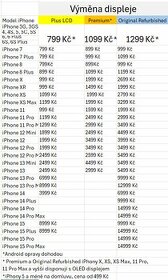 Oprava iPhone displeje od 799Kč, až 70% sleva