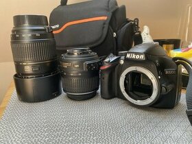 Nikon D3200+objektivy
