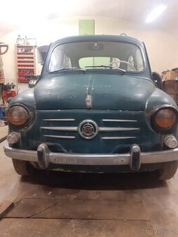 Fiat 600D 1960 protivítr , platné doklady