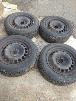 Zimní pneu 205/60 R na kov disk 7Jx16H2