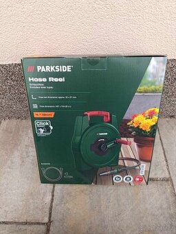 Navíjecí hadicový buben s hadicí 10m Parkside - nový