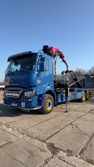 Hákový nosič kontejnerů s hydraulickou rukou  Renult C480