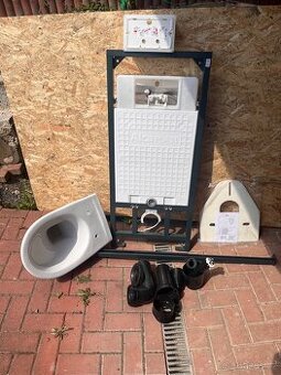 WC závěsné Jika Dino včetně modulu Alca plast A102