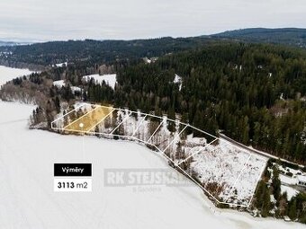 Stavební pozemek Frýdava, Lipno – 3 113 m²
