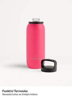 Waterdrop funkční termoska 600ml (neon pink)