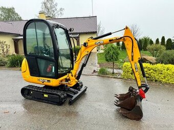 Minibagr JCB 8018 2006 3x lžice po GO