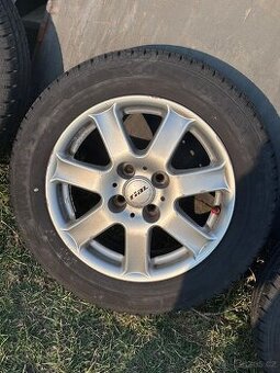 Pneu 175/65 R15 T letní + Alu kola 4x100