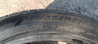 315/35 r21 Hankook letní 7mm