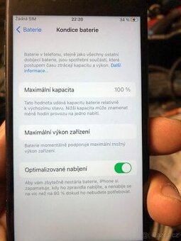 iPhone 7 128G. Baterie 100%