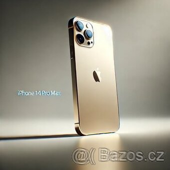 iPhone 14 Pro Max 128GB Zlatý – Top stav