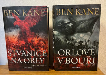 Prodám knížky od: Ben Kane, Harry Sidebottom , Bernard Cornw