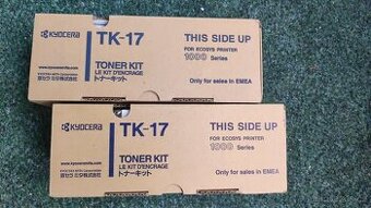 KYOCERA originální toner TK-17 - 2 kusy nové
