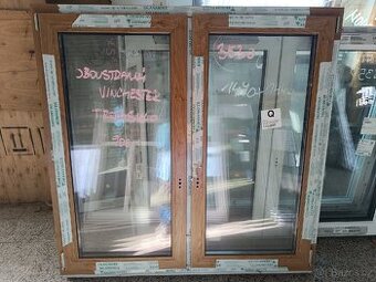Okno PVC 1470x1440, oboustranný Winchester, trojsklo, nové