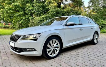 Škoda Superb 1.6 TDI KOMBI STYLE, 7DSG, LED, KŮŽE, NAVI - 1