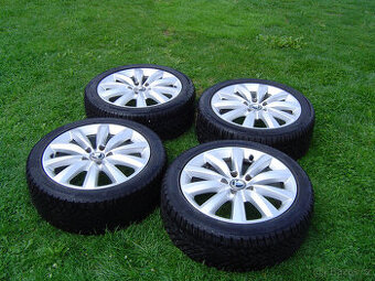 4XZIMNÍ HLINÍKOVÁ KOLA ŠKODA OCTAVIA II, III 225/45 R17..TOP
