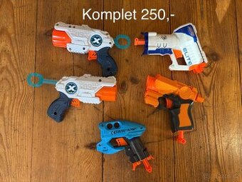 Nerf, mikroskop, batohy, Bezzubka,...