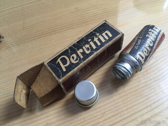 Německá vojenská doza na PERVITIN z WW2