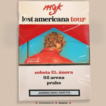 Machine Gun Kelly (MGK): Stani 21.02.2026 Praha O2