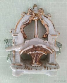 Starožitnosti - porcelánový zamilovaný motiv