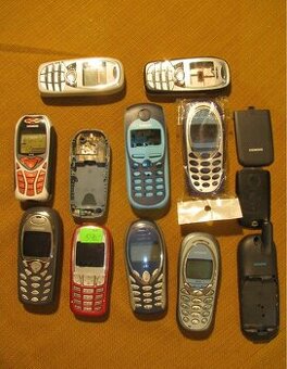 Kryty a telefony Siemens M35, c35, m50, c62 a60 m50 atd