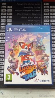 Ps4 hra - Super Luckys Tale