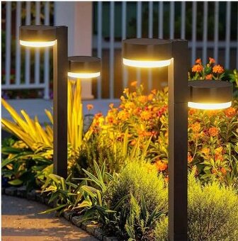 Venkovní osvětlení se solar. panel.