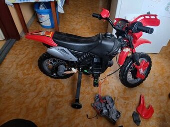 elektricka motorka pro deti kroska