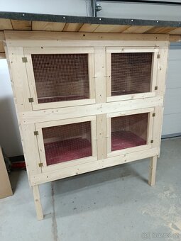 Králíkárna 4 kotce