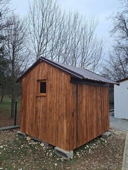 Mini zateplená pir pěnou chatka z Vysočiny