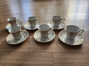 Nová sada hrníčků na kávu nebo čaj - Český porcelán