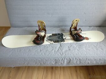 Snowboard Ride Havoc 159 s vázáním Burton Custom Brew + obal